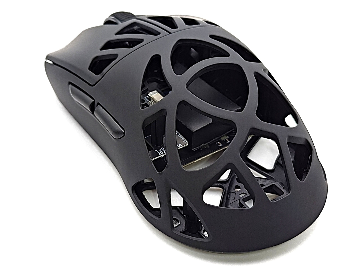 EPOMAKER CarbonX レビュー｜実測46.60g×PAW3950×最大8,000Hz、Tri