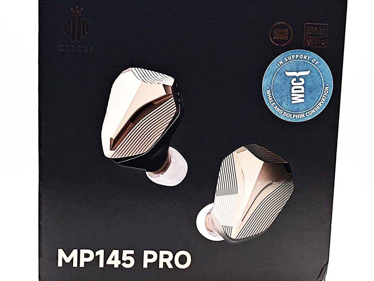HIDIZS MP145 PRO レビュー｜14.5mm Planar IEMの空間型Wを検証