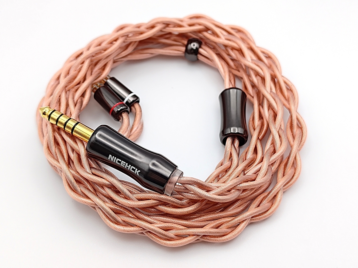 NICEHCK Fall レビュー｜18.6AWG×二重同軸で低域の土台と高域の澄みを