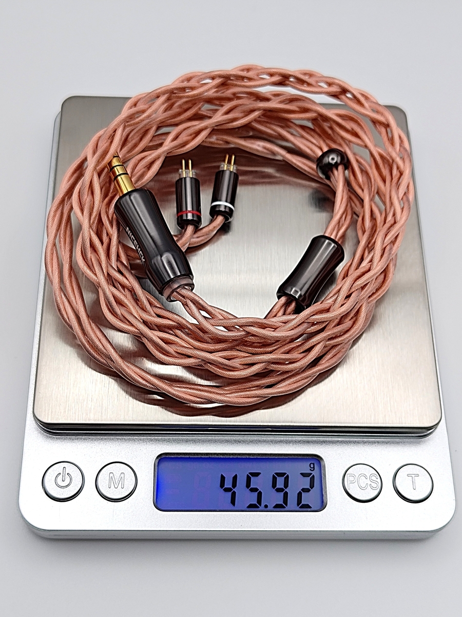 NICEHCK Fall レビュー｜18.6AWG×二重同軸で低域の土台と高域の澄みを