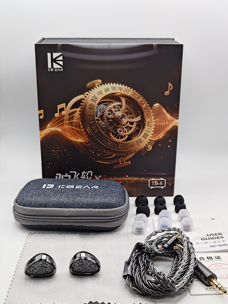 KBEAR Tourbillon-X（TB-X）レビュー｜量感と見通しを両立した