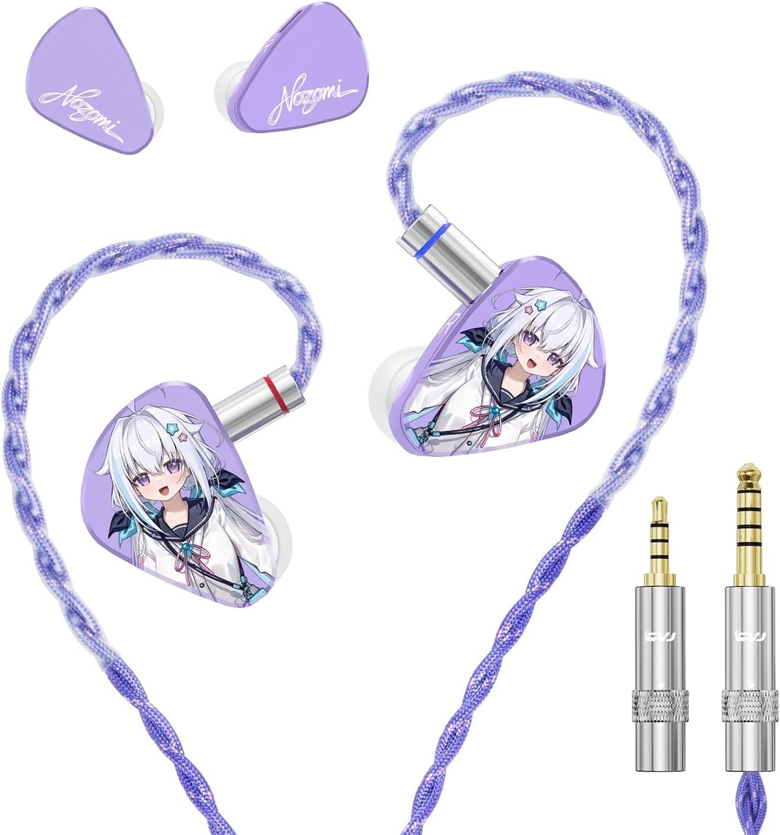 CVJ nozomi IEM 有線 イヤホン 3.5mm/4.4mm 日本正規品 CVJ NOZOMI レビュー｜交換式ノズルと磁気交換式パネルを備えた多機能