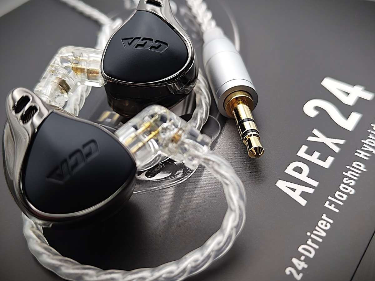 イヤホン CCA APEX24 24BA CCA APEX 24 | Dual-Side 24 Balanced Armature Drivers IEM – Linsoul