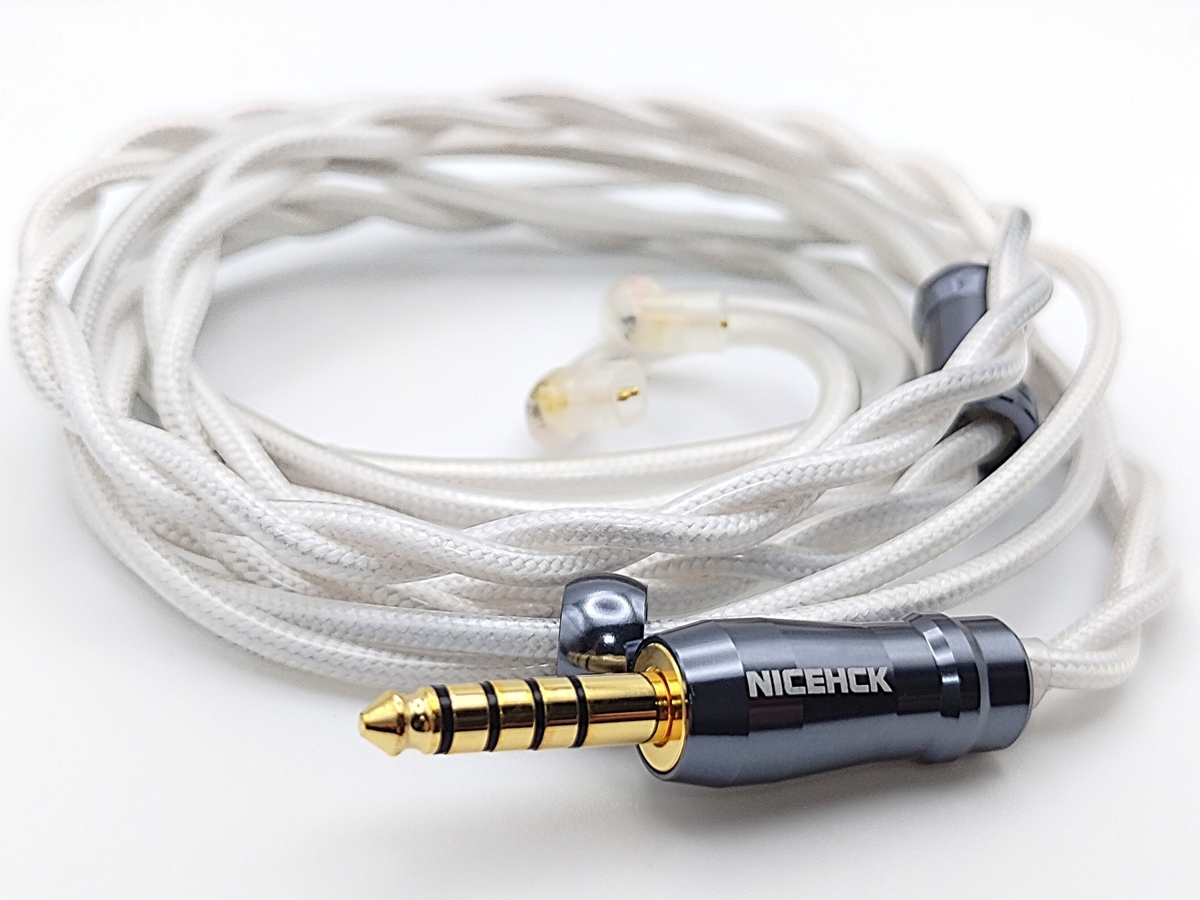 NICEHCK SnowWings / OFCプラグ版ショートレビュー｜24K真金メッキ×7N
