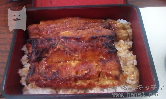 炭焼きうなぎ「加茂」のうな重（上）