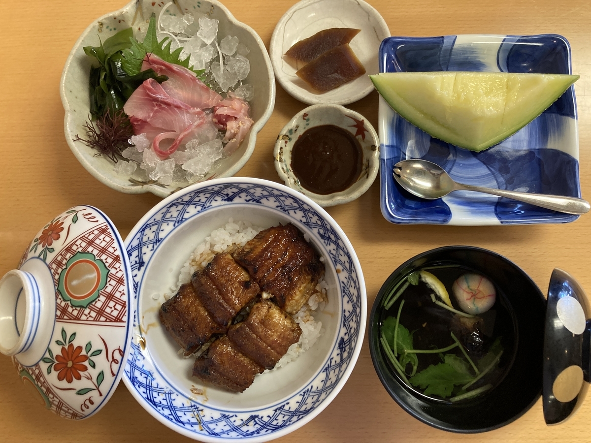 スタミナアップ!鰻丼定食と早咲きの桜 - やさしい日