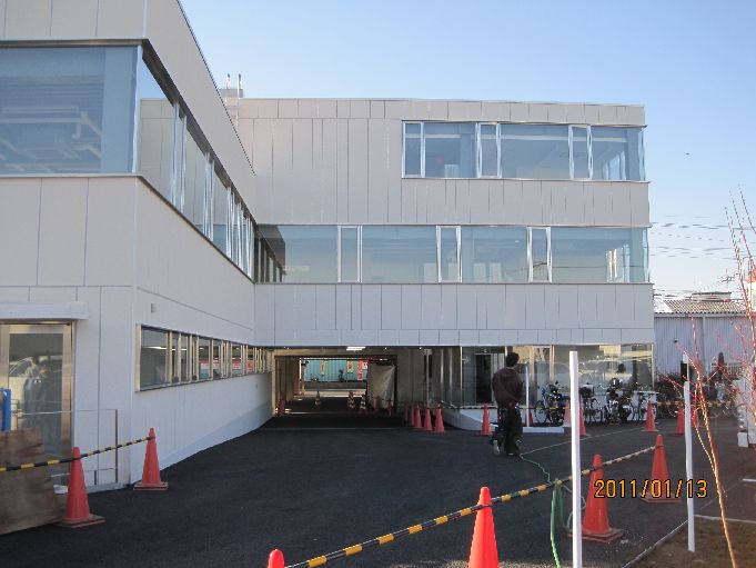 新館引き渡し真近！！ 上新井くろかわクリニック 黒河圭介