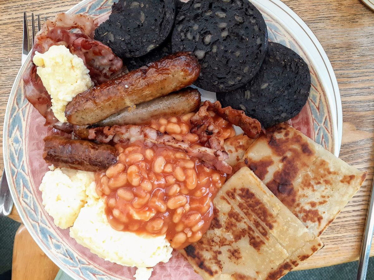 アイリッシュブレックファースト,イギリス,朝食