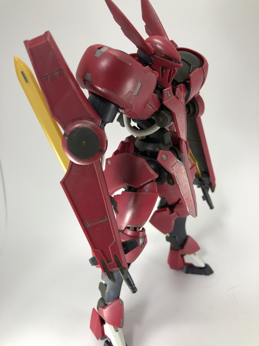 GUNPLA 塗装済 完成品 1/100 グリムゲルデ 塗装リペイント完成品】 1/100 グリムゲルデ - メルカリ