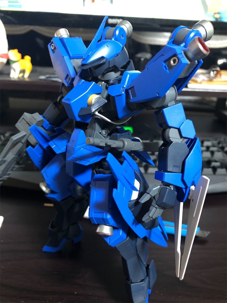 1/100 シュヴァルベグレイズ（マクギリス機） 制作レビュー 部分