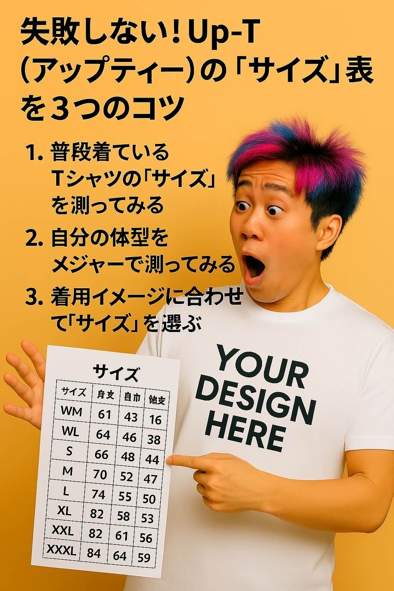 Up-T（アップティー）】Tシャツ選びで失敗しない！あなたにぴったりの