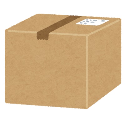 宅急便の荷物イラスト