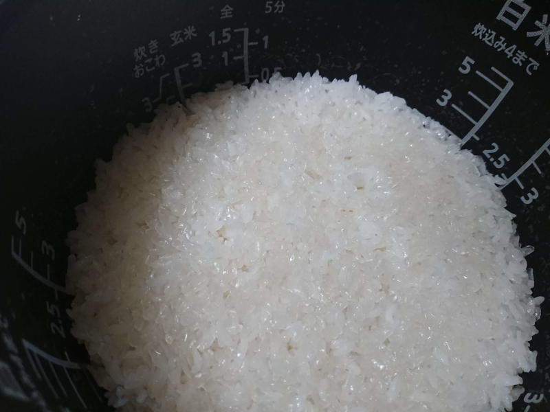 50RICE　30％カットの炊き上がりの写真