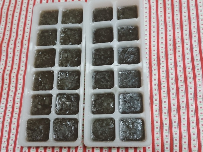 黒ごまきなこ豆乳氷