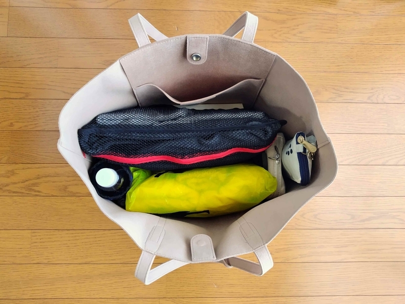 レビュー】エスティバン（ESTIVANT）のトートバッグ、50代の女性に