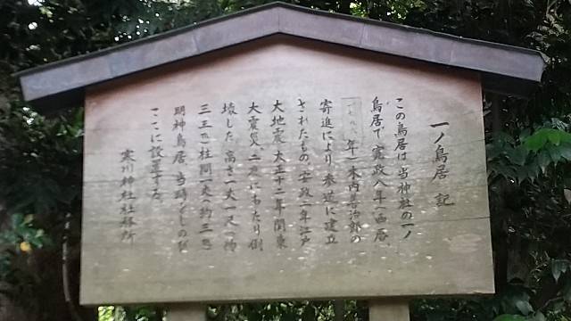 寒川神社かつての一の鳥居