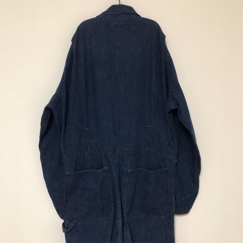VINTAGE】1960's blue bell デニムオールインワン 40regular 雰囲気系