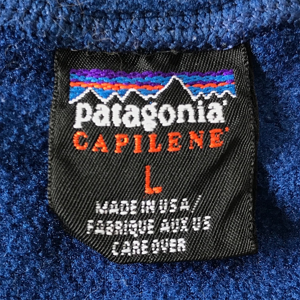 730 第12弾 VINTAGE patagonia LONG T FLEECE 80's - VINTAGE CLOTHES BLOG