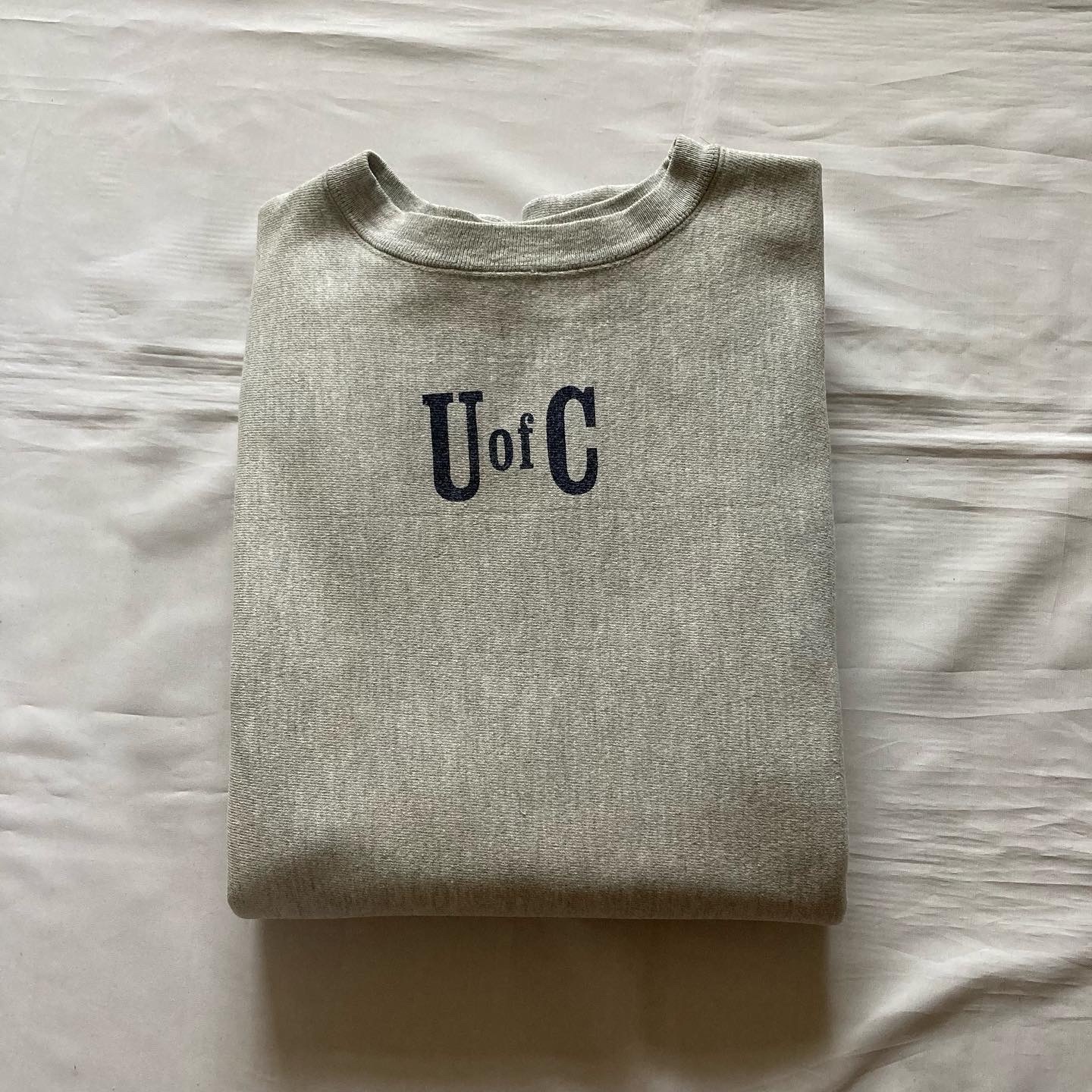1184 珍品 チャンピオン リバースウィーブ U of C 80's Champion