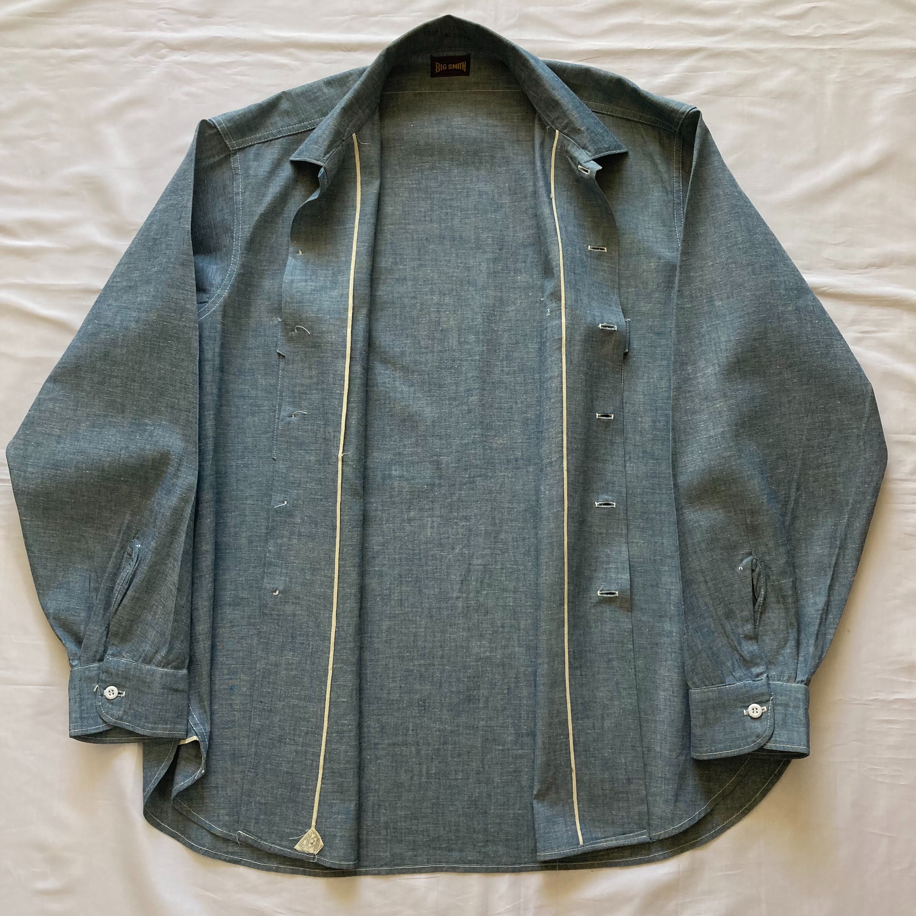 1294 デッドストック シャンブレーシャツ③ 50's deadstock