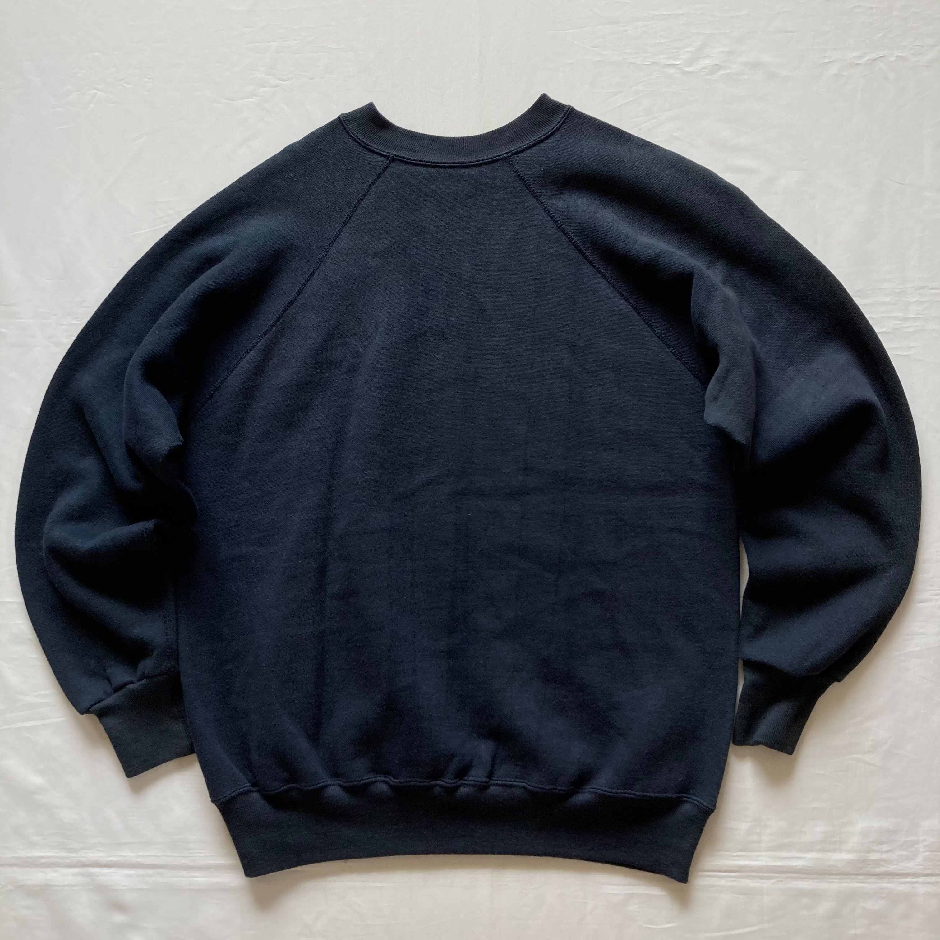 60s ビンテージスウェットUS NAVY FIRST MATE ブラック