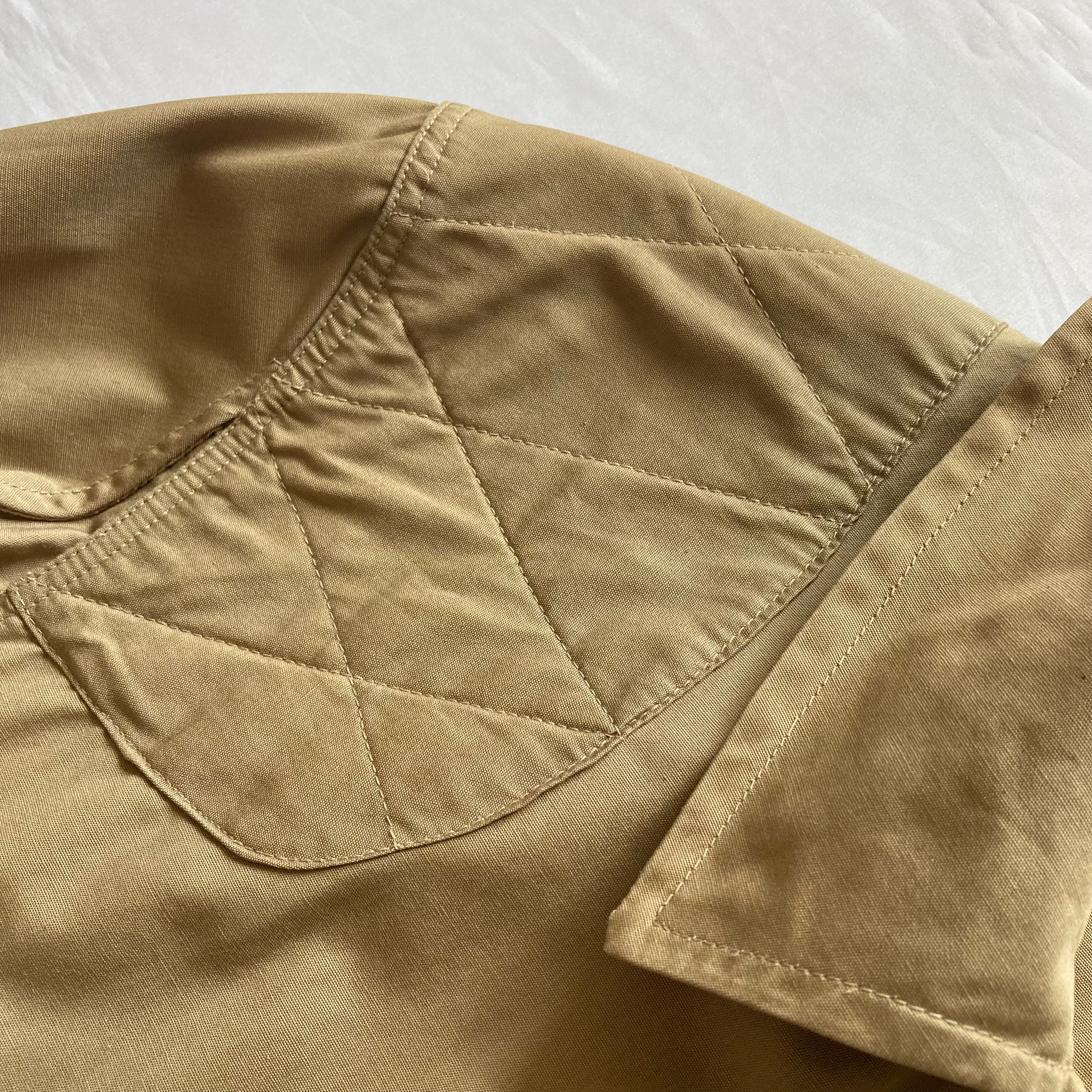 40s！　菱形タロン　ハンティングジャケット 1940'S HERCULES GOATSKIN LEATHER SPORTS JACKET/36-38/w/V