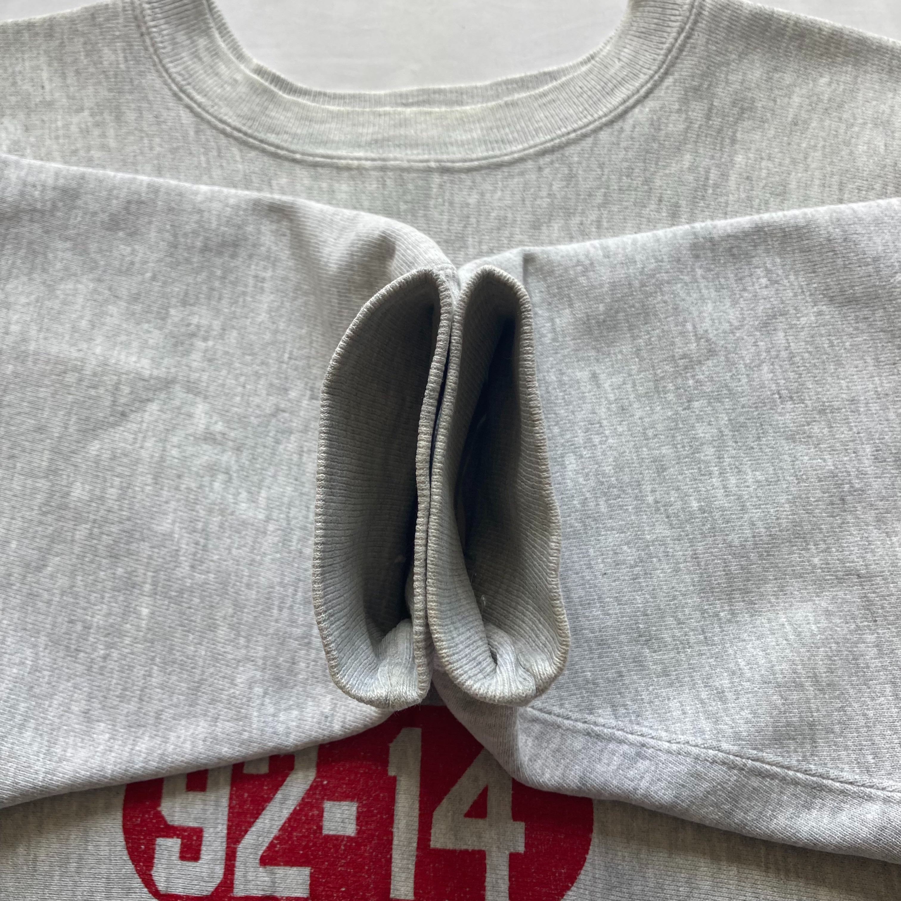 美品 3段アーチ カプセル 80's90's チャンピオン リバースウィーブ 90's CHAMPION チャンピオン REVERSE WEAVE PARKA 3段 カプセル