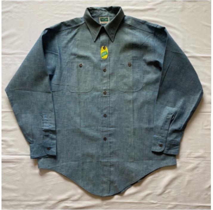 50年代パワーハウス ベンチレーション付きシャンブレー 状態良好 ヴィンテージ 1767 デッドストック！ deadstock! ビンテージ パワーハウス vintage