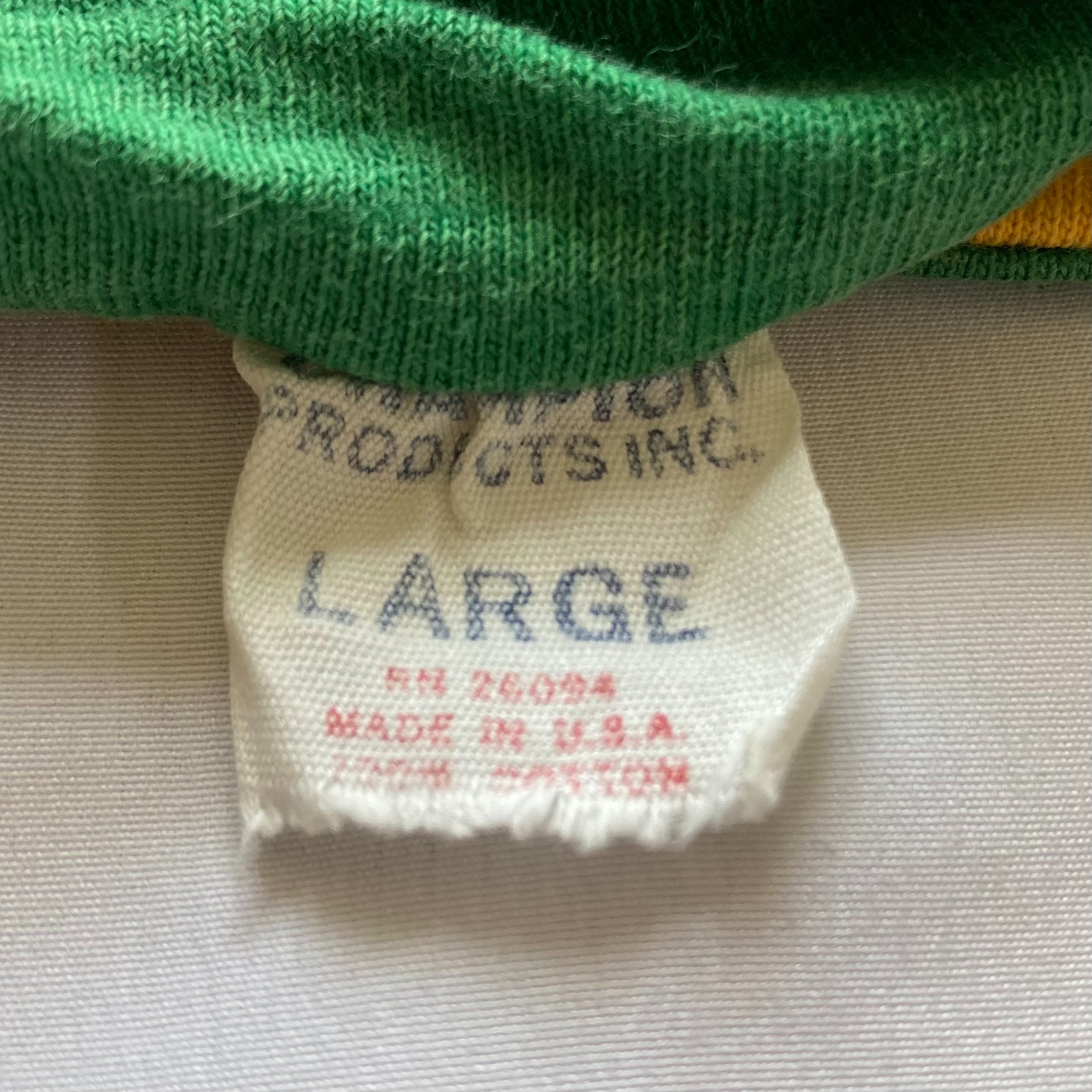 60's CHAMPION プロダクツタグ ダブルフェイス Tシャツナス紺