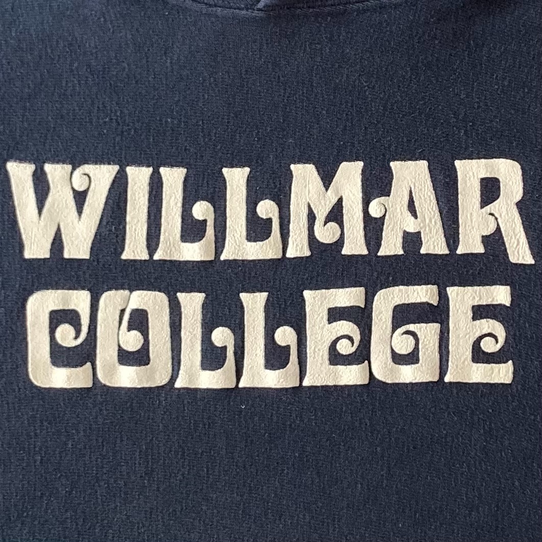 1872 黒単色タグ 70's チャンピオン リバースウィーブ パーカー