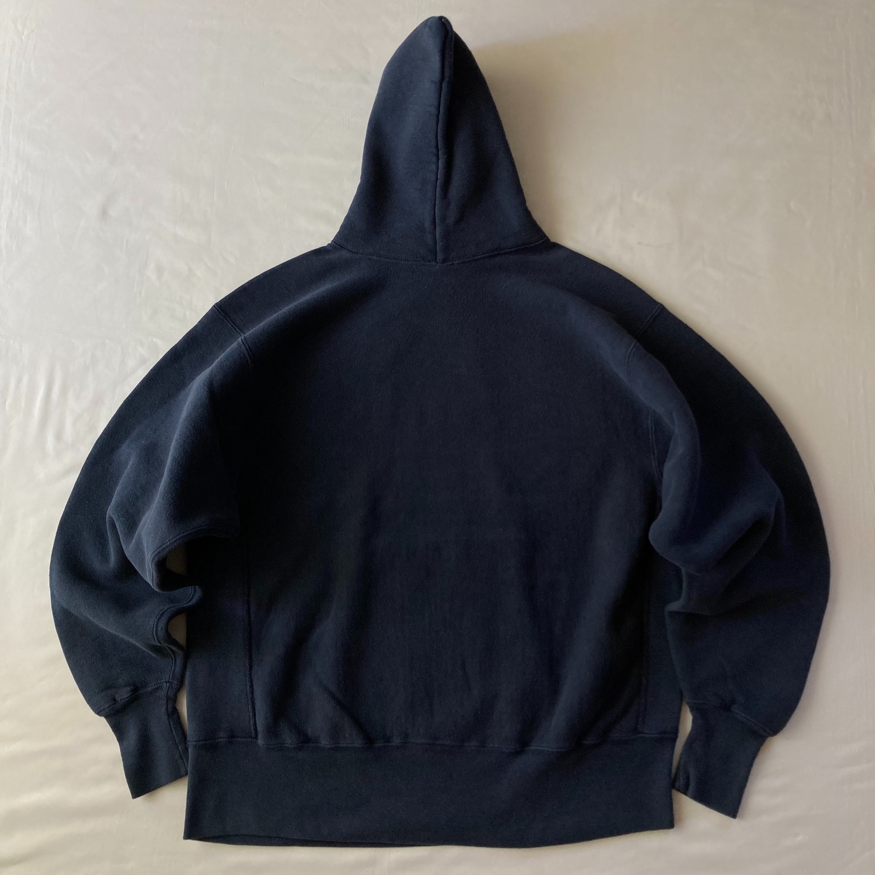 70s Vintage Champion リバースウィーブ パーカー 単色 黒単 Yahoo!オークション - 幻 黒単 単色タグ 70s チャンピオン