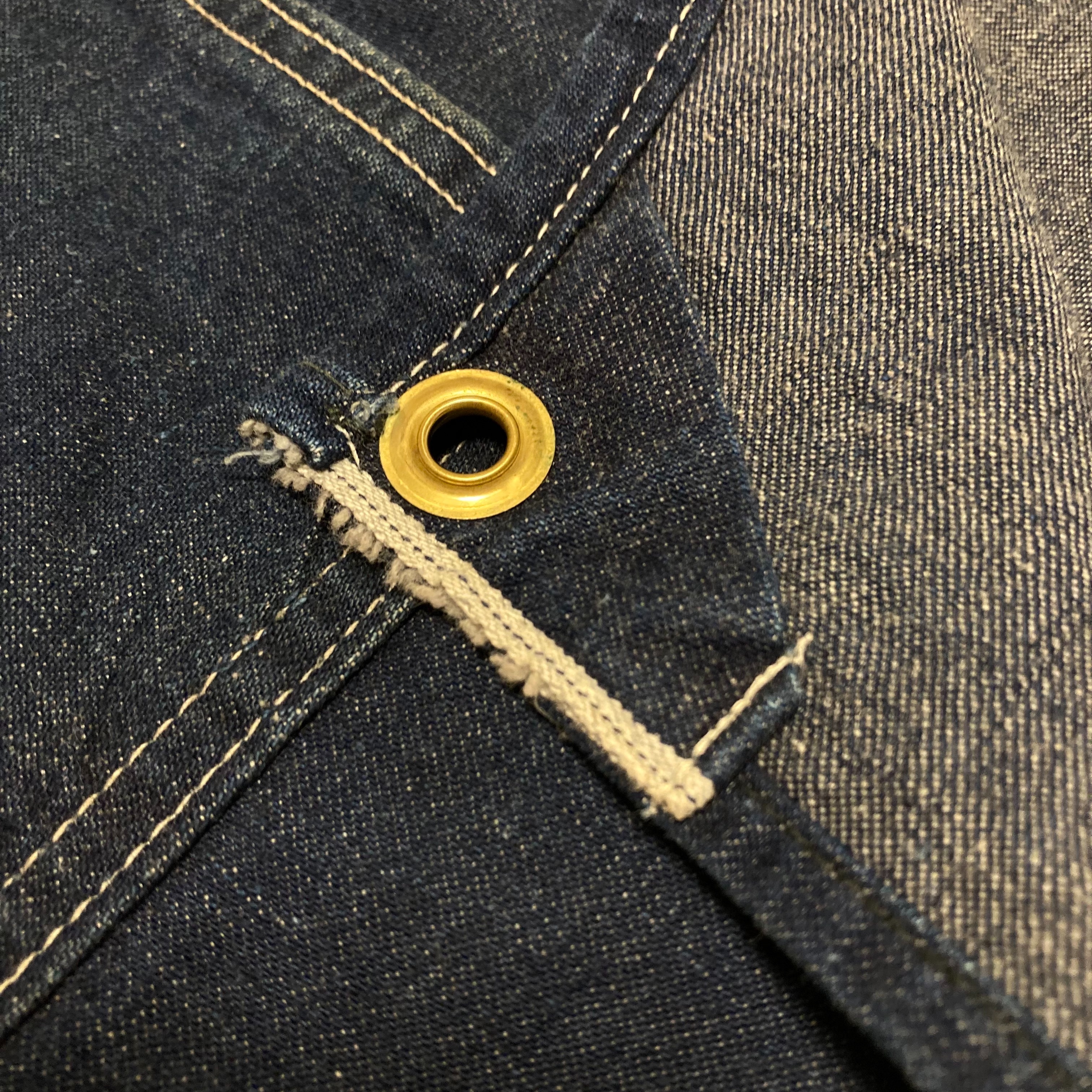 2366 50's60's ビンテージ デニム エプロン CARTER'S - VINTAGE