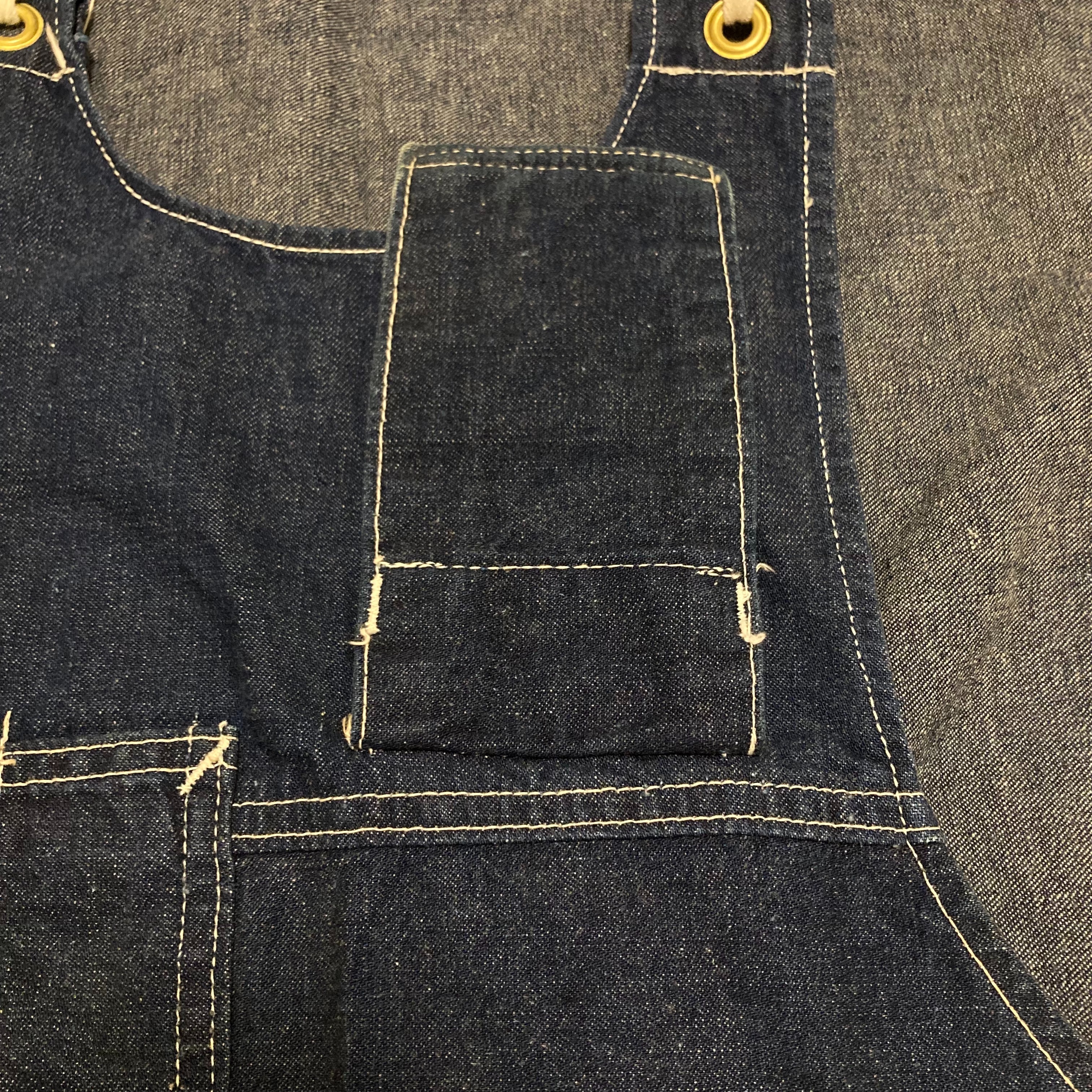 2366 50's60's ビンテージ デニム エプロン CARTER'S - VINTAGE