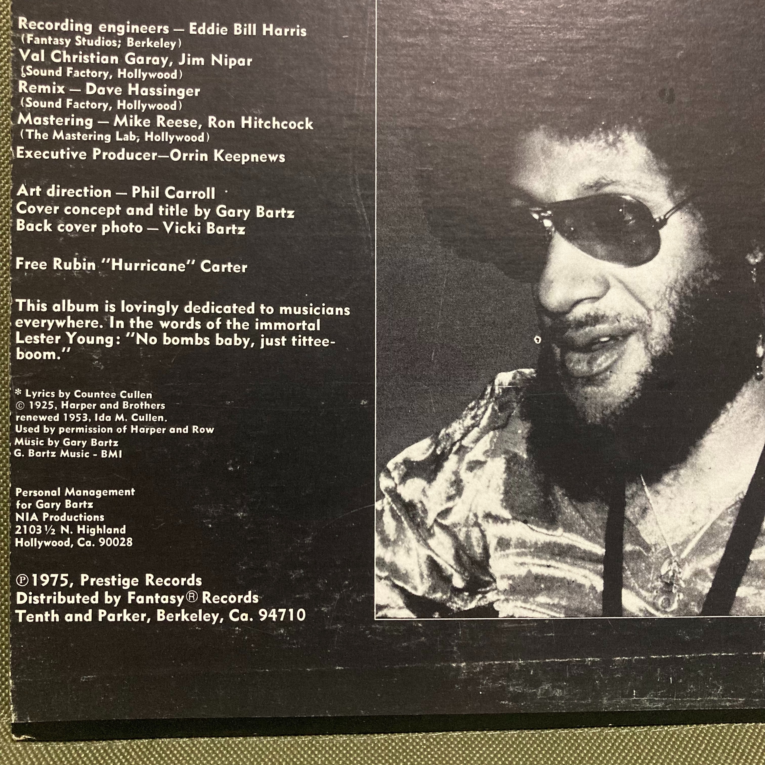 2380 スカイハイ プロダクション ① GARY BARTZ / THE SHADOW DO
