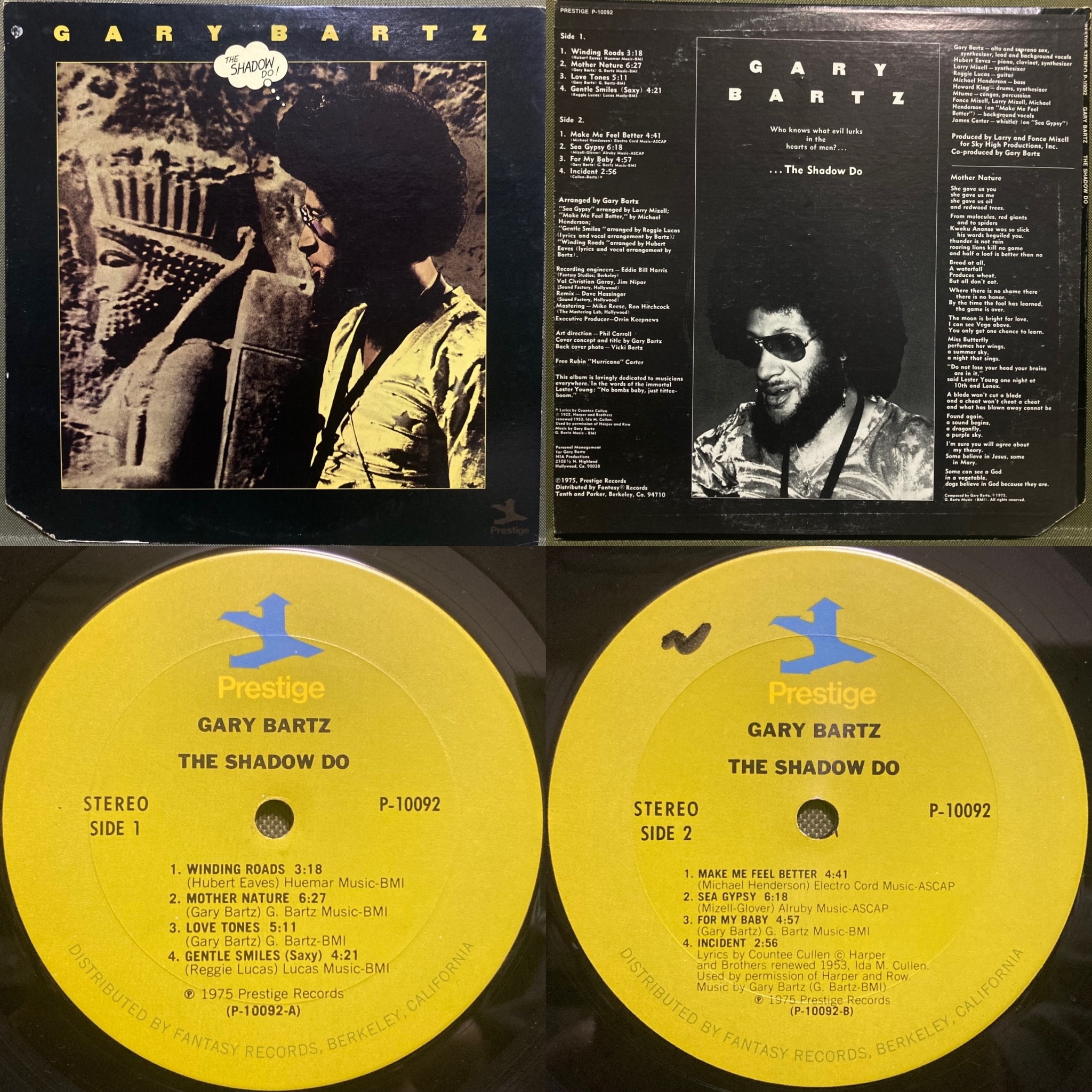 2380 スカイハイ プロダクション ① GARY BARTZ / THE SHADOW DO