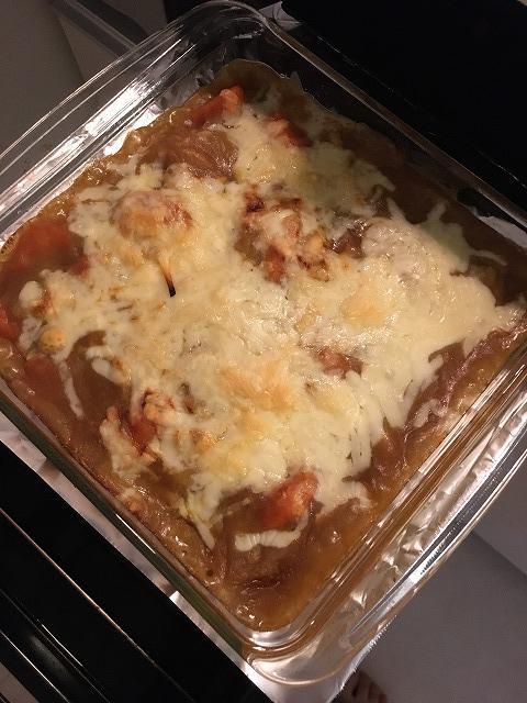 カレードリア風完成!