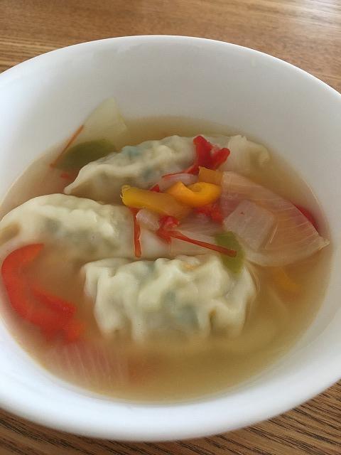 スープ餃子完成