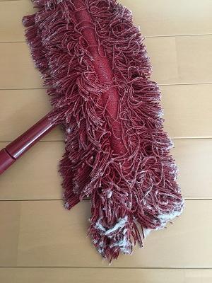 掃除後のモップ