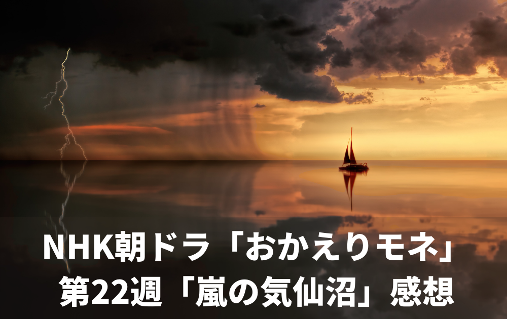 NHK朝ドラ「おかえりモネ」第22週「嵐の気仙沼」感想