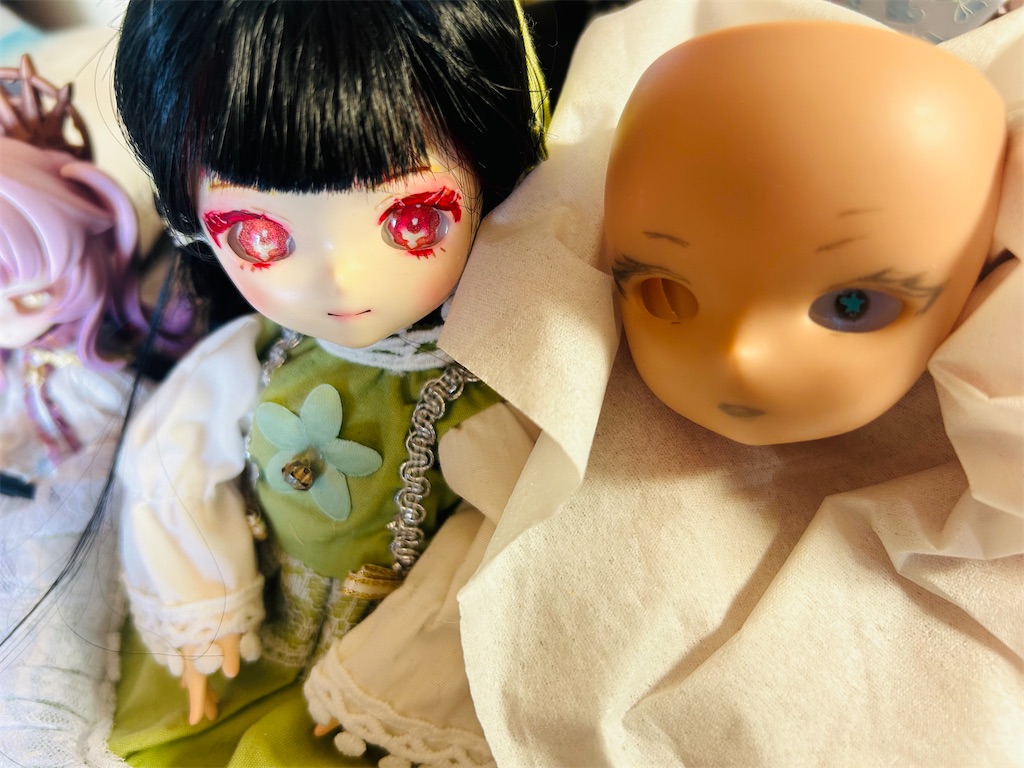 ドール】imomodoll1/6チョコレート肌をメイクした記録 - サイハテ