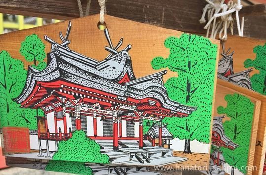 錦織神社の絵馬