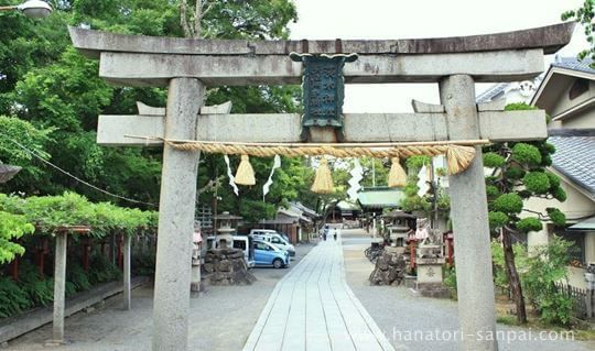 茨木神社の鳥居