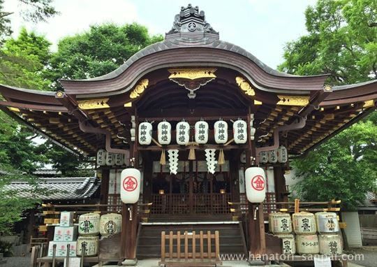 安井金比羅宮の本殿