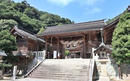 美保神社の神門