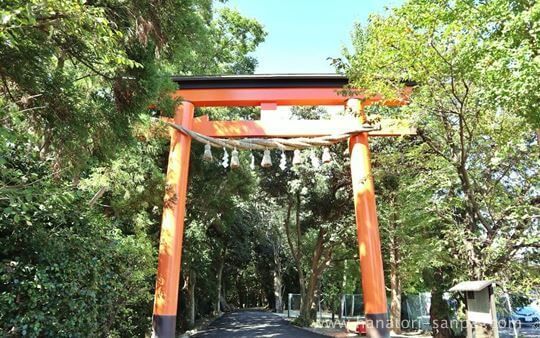 廣瀬大社の一の鳥居