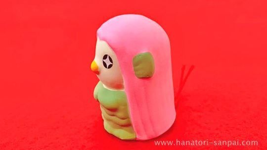 アマビエのおみくじ横から