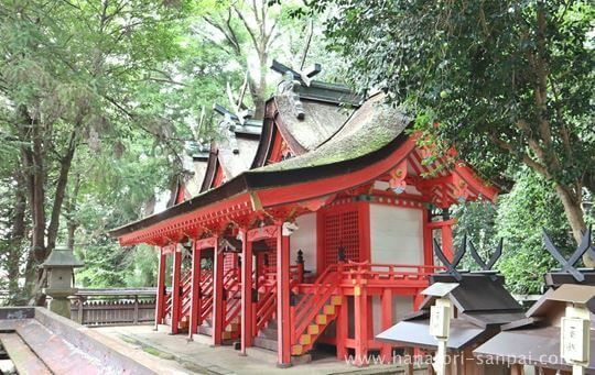 鏡作坐天照御魂神社の本殿