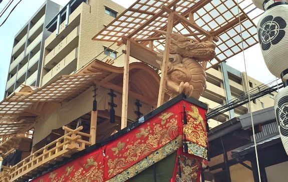 祇園祭大船鉾の龍頭