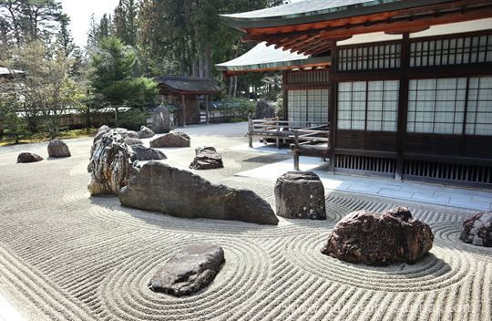 高野山金剛峯寺の蟠龍庭