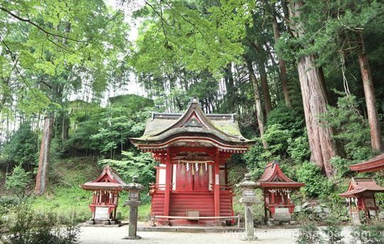 談山神社の末社の比叡神社